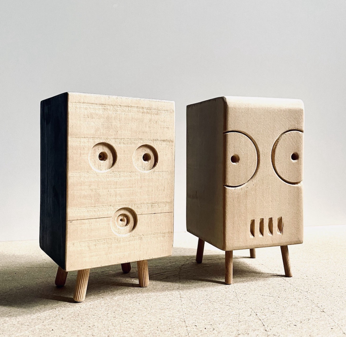 heinz bachmann | 2 totems
